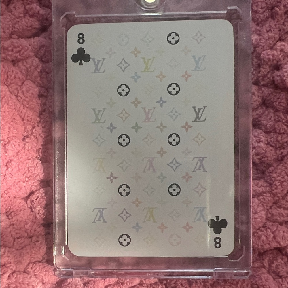 Louis Vuitton Multicolor Monogram Playing Card